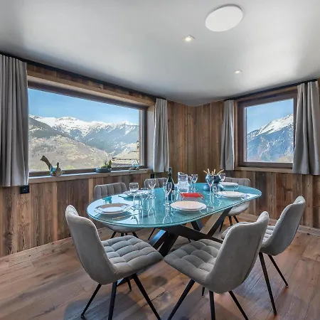 A Le Praz : Piscine, Room, Billard, 6 Adultes + 2 Enfants, Proche Pistes - Fr-1-568-14 *